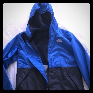 the north face boys warm storm jacket